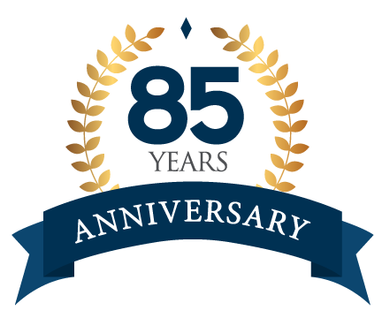 85th Anniversary logo